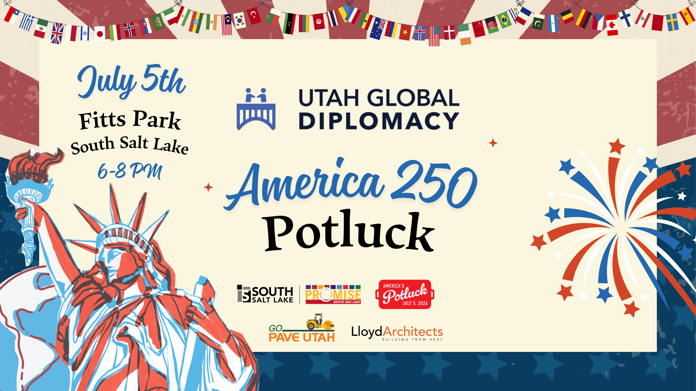 Blog Banner for Website Content_Utah Global Diplomacy_America 250